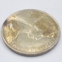 1966 Australian Round 50 Cent Coin 80% Silver Elizabeth II Royal Australian Mint
