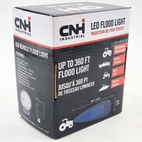 CNH Industrial 42W LED Flood Work Light 3000 Lumens 12V 24V IP67 Round