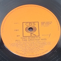 Tony Bennett All-Time Greatest Hits 2LP Vinyl Record CBS S2BP-220115 Gatefold