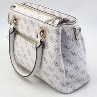 GUESS Cathleen Logo Tote Bag White Blush Women’s Handbag