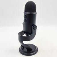 Blue Yeti A00132 USB Condenser Microphone Black 3 Capsule with Desktop Stand