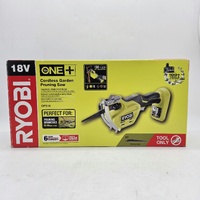 Ryobi One+ 18V OPS18 6 Inch 15cm Cordless Garden Pruning Saw Skin Only