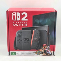 Nintendo Switch 2 Console BEE-001 Black with Joy-Con Dock Cables and Accessories