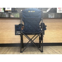 OZtrail Titan Elite Camping Chair Twin Pack 250kg Heavy Duty Pair