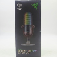 Razer Seiren V3 Chroma 32-Bit DSP RGB USB Condenser Gaming Microphone Black