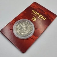 2024 Royal Australian Mint 50c Year of the Dragon Tetradecagon Uncirculated Coin