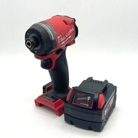 Milwaukee M18 FUEL 1/4 Inch Hex Cordless Impact Driver M18 FID3 5.0Ah Battery