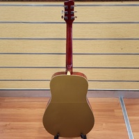 Sunburst Dreadnought Acoustic Guitar 6 String Folk Musical Instrument