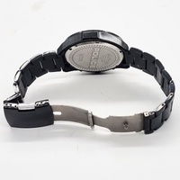 Police Wadden PL15654JSB.02M Mens Quartz Multifunction Watch Black Steel