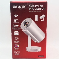 Aiwa Smart LED Projector HD 720P Bluetooth with Remote AWH09-CHAMP