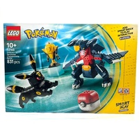 LEGO 72165 Pokemon Umbreon vs Garchomp SMART Play Battle 831 Pieces