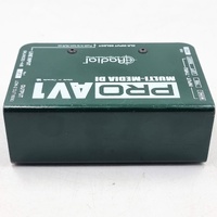 Radial Engineering ProAV1 Passive Multimedia DI Direct Box 1 Channel Mono XLR RCA
