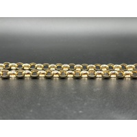 Ladies 9ct Yellow Gold Belcher Link Necklace