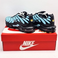 Nike Air Max Plus TN Aqua Silver Black Mens US 9 Sneakers CV8838-400 With Box