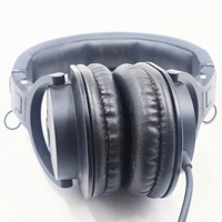 Audio-Technica ATH-M30x Studio Monitor Headphones Wired Over-Ear Black with Adapter