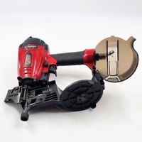 Full Boar FBACN-065 65mm Air Coil Nail Gun 15° Pneumatic Decking Fencing Nailer