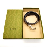 GUCCI GG Supreme Reversible Belt Interlocking G Buckle 85cm 473030 + COA