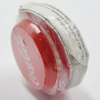 Coca-Cola Promotional Yo-Yo Red Clear Coke Advertising Toy Collectable New