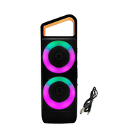 SING-E ABS-2202 Multimedia Bluetooth Portable Speaker with RGB Lighting NEW