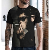 T-Shirt Cool Monkey Street Fashion Mens Ladies AU STOCK [Size: M - 40in/102cm Chest]