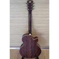 Cort SFX-ME Left Handed Acoustic Guitar with Built-In Tuner Slim Body