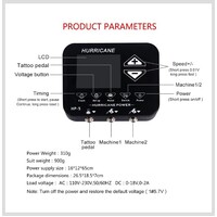 Hurricane Tattoo Power Supply HP-5 (New)