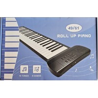 Piano Electronic Silicone Foldable 49 Keys Roll Up Piano Keyboard for Beginners (NEW)