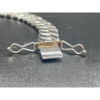 Mens 925 Sterling Silver Curb Link Bracelet (NEW)