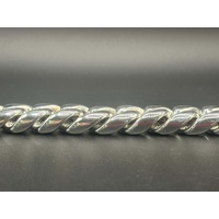 Mens 925 Sterling Silver Chunky Curb Link 362g Bracelet (New)