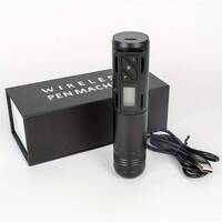Wireless Tattoo Pen Aluminium Cordless Rotary Machine Kit (NEW)