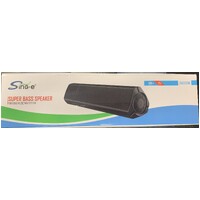 NEW SING-E Bluetooth Super Bass Speaker Portable Music Mini System 14 inch Sound Bar