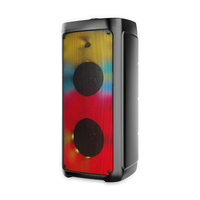 NEW Party Karaoke System Dual 8 Inch High Power Light Show Super Bass Bluetooth by SING-E