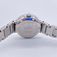 Casio Sheen Ladies Stainless Steel Silver Watch SHN-142 10Bar WR