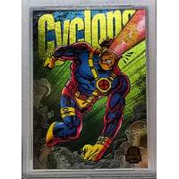 Cyclops 1994 Fleer *Gold* Power Blast Card CGA Graded! (Pre-Owned)