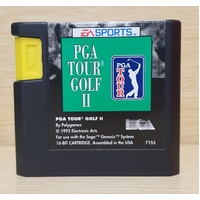 PGA Tour Golf II EA Sports Sega Genesis Video Game