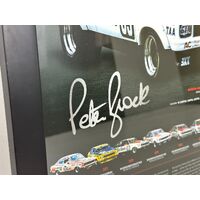 Panorama Perfection Craig Lowndes Peter Brock Signed and Framed Limited Edition