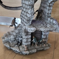 Iron Studios WBLOR23819-10 The Lord of the Rings 1/20 Fell Beast Diorama Statue