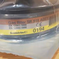 SUNDSTROM SR515 - ABE1 Gas Filter Cartridge In Static Bag