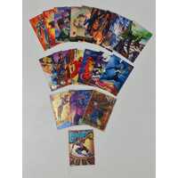 Marvel Assorted Collectible Cards Approximately 100 Cards