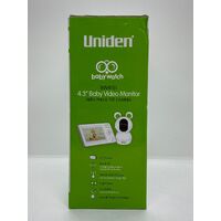 Uniden BW4151 4.3 Inch Baby Video Monitor Pan and Tilt Camera with Night Vision