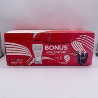 Coca-Cola Rio 2016 Olympic Games 9-Piece Glass Set Collectible Glassware