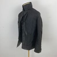 VG World Collection Luxury Black Leather Jacket Size Small