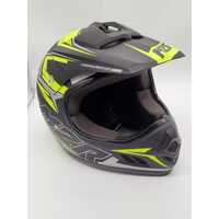 M2R Dirt Bike Helmet Size M Youth 49/50cm (Pre-owned)
