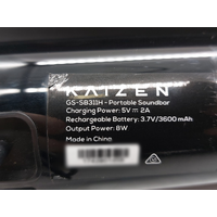 Kaizen GS-SB311H Portable Soundbar Black