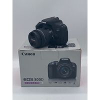 Canon EOS 800D Digital Camera with EF-S 18-55 IS STM Lens Kit Black