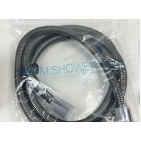 Beaumont Twin Shower Tap Line Brushed Gunmetal Shower Head Bathroom Fixture
