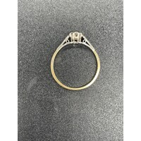 Ladies 18ct Yellow Gold Ring (Pre-Owned)