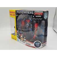 Transformers Dark of the Moon Optimus Prime with Deluxe Class Comettor