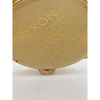 Nixon The Sentry SS Gold Men's Watch - A356502 (Pre-owned)