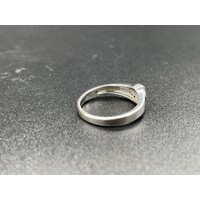 Ladies 18ct White Gold Diamond Ring (Pre-Owned)